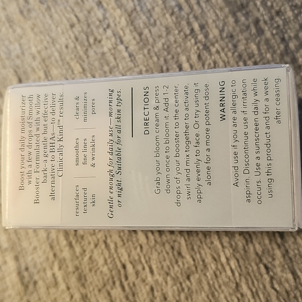 Beekman 1802 Smooth Booster Willow Bark Alt-BHA Resurfacing Serum NIB - Picture 9 of 10